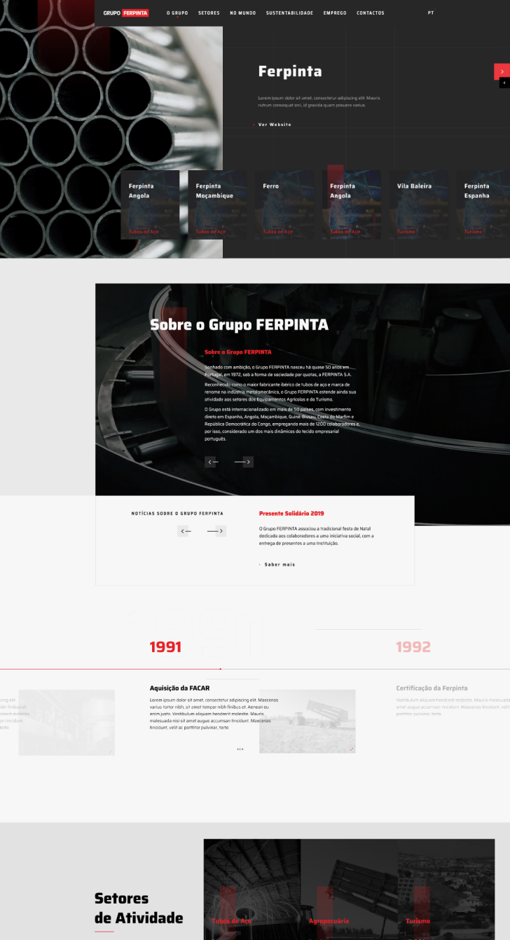 Grupo Ferpinta - Interfaces - LOBA.cx